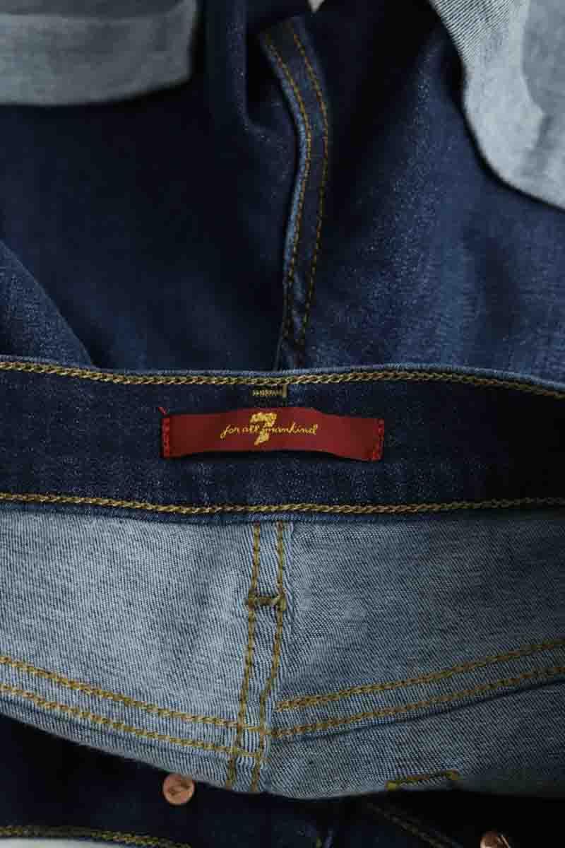Mini short 7 For All Mankind  Bleu