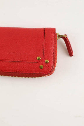 Portefeuille Jérôme Dreyfuss  Rouge