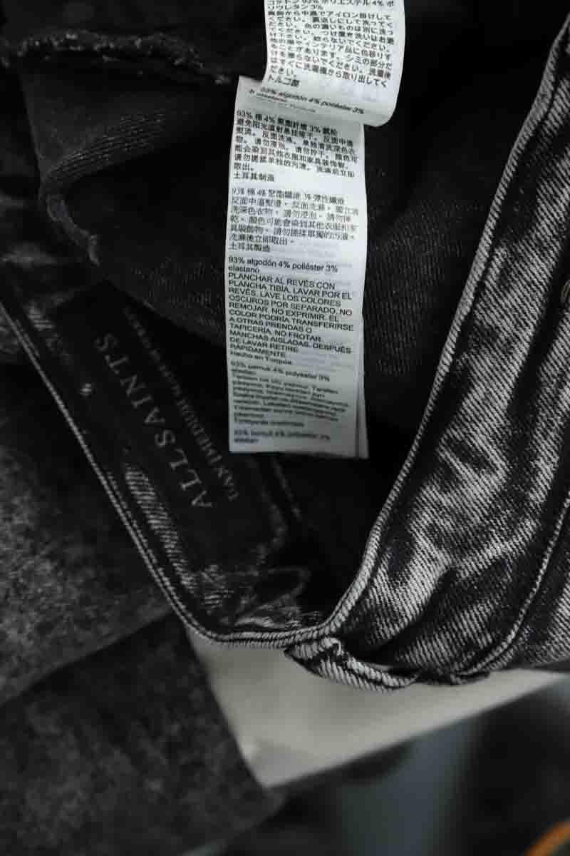 Jean slim All Saints  Noir