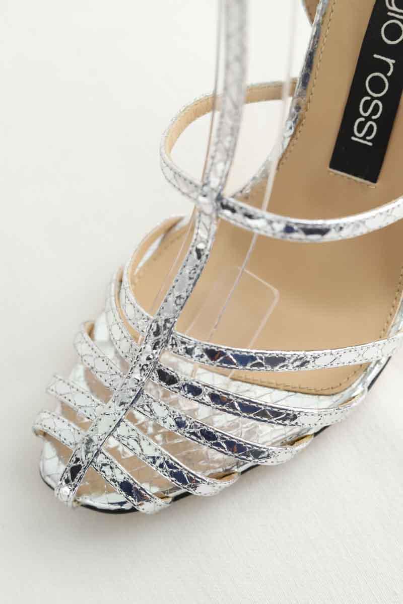 Talons Sergio Rossi  Argent