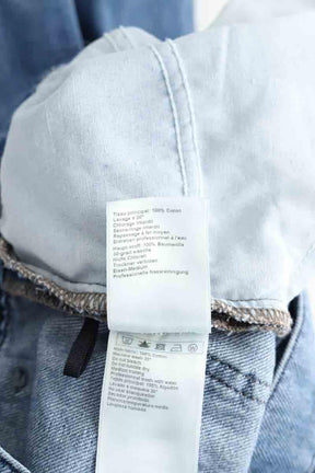 Jean large Bash  Bleu
