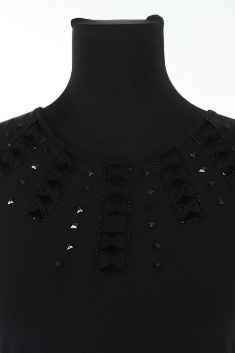 Top sans manche BCBG Max Azria  Noir