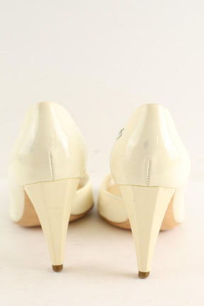 Talons Chanel  Ecru