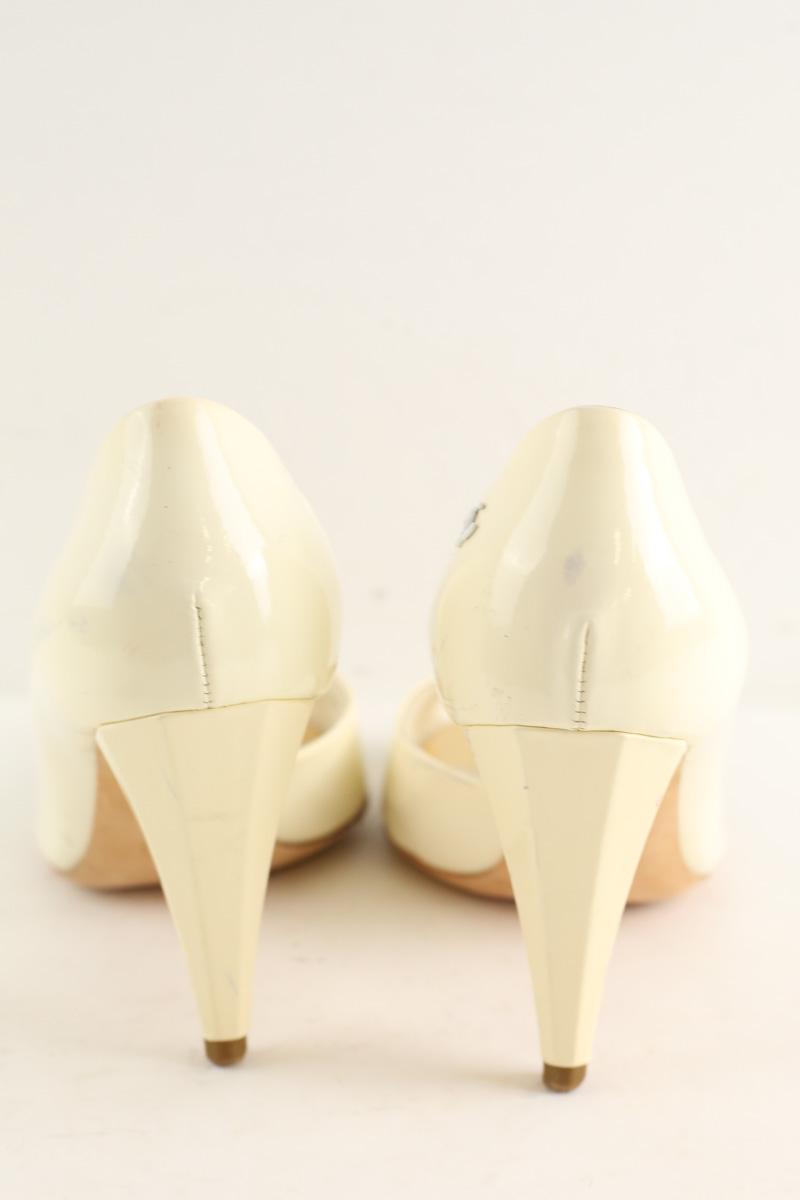 Talons Chanel  Ecru