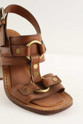 Talons Celine  Marron