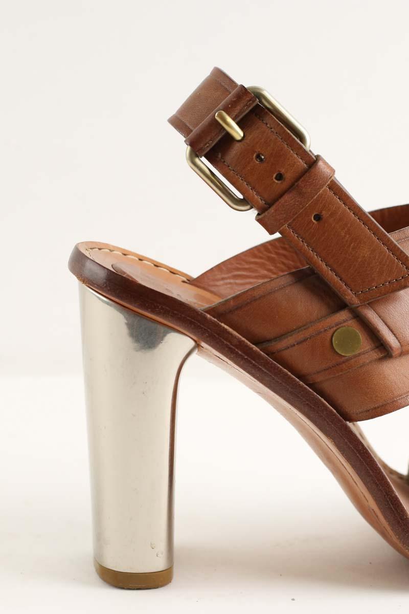 Talons Celine  Marron