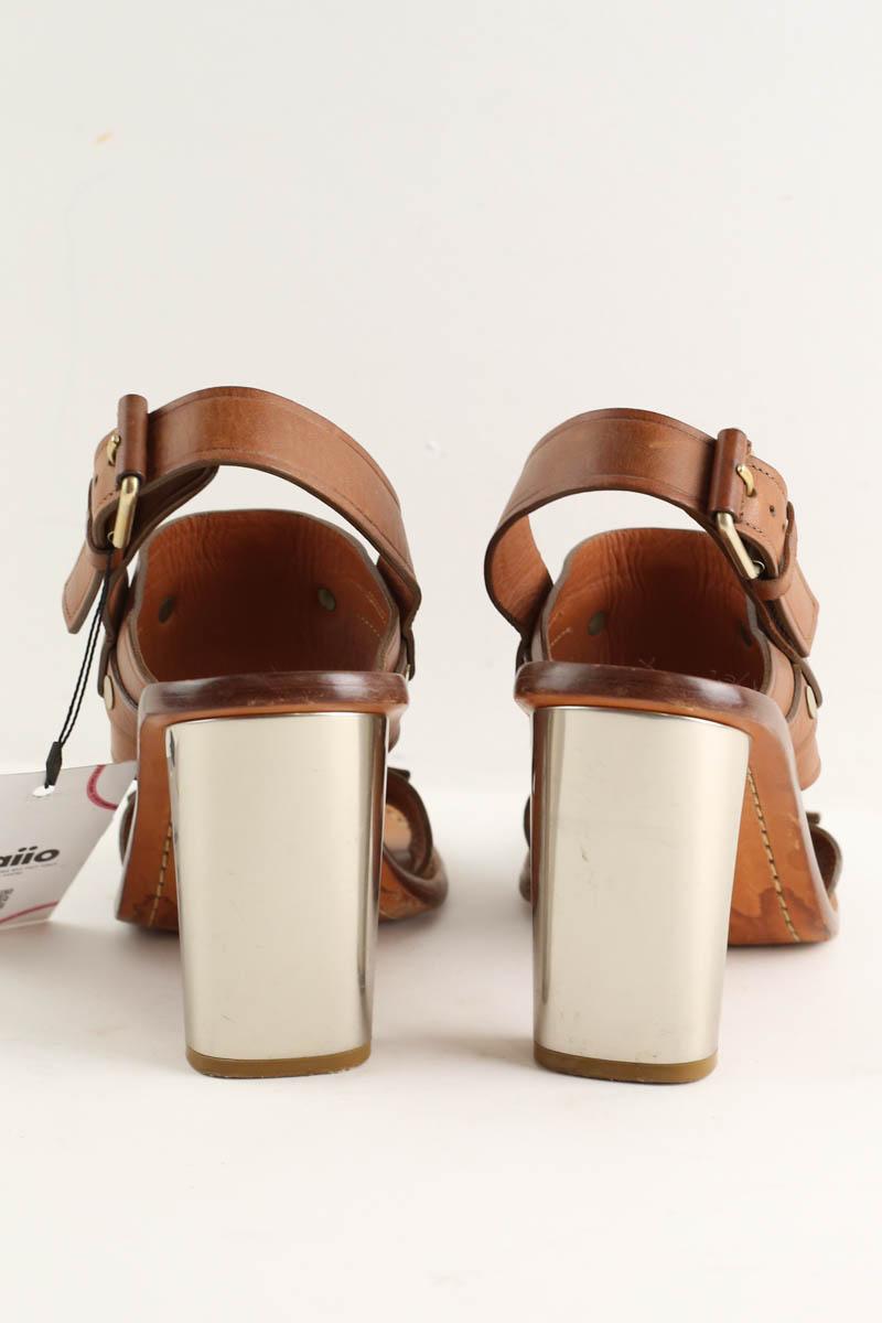 Talons Celine  Marron