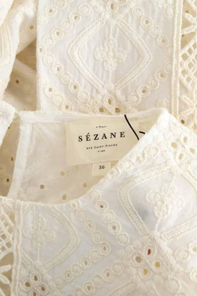 Blouse Sézane  Blanc