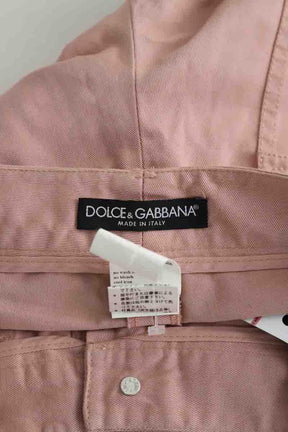 Pantalon droit Dolce & Gabbana  Rose