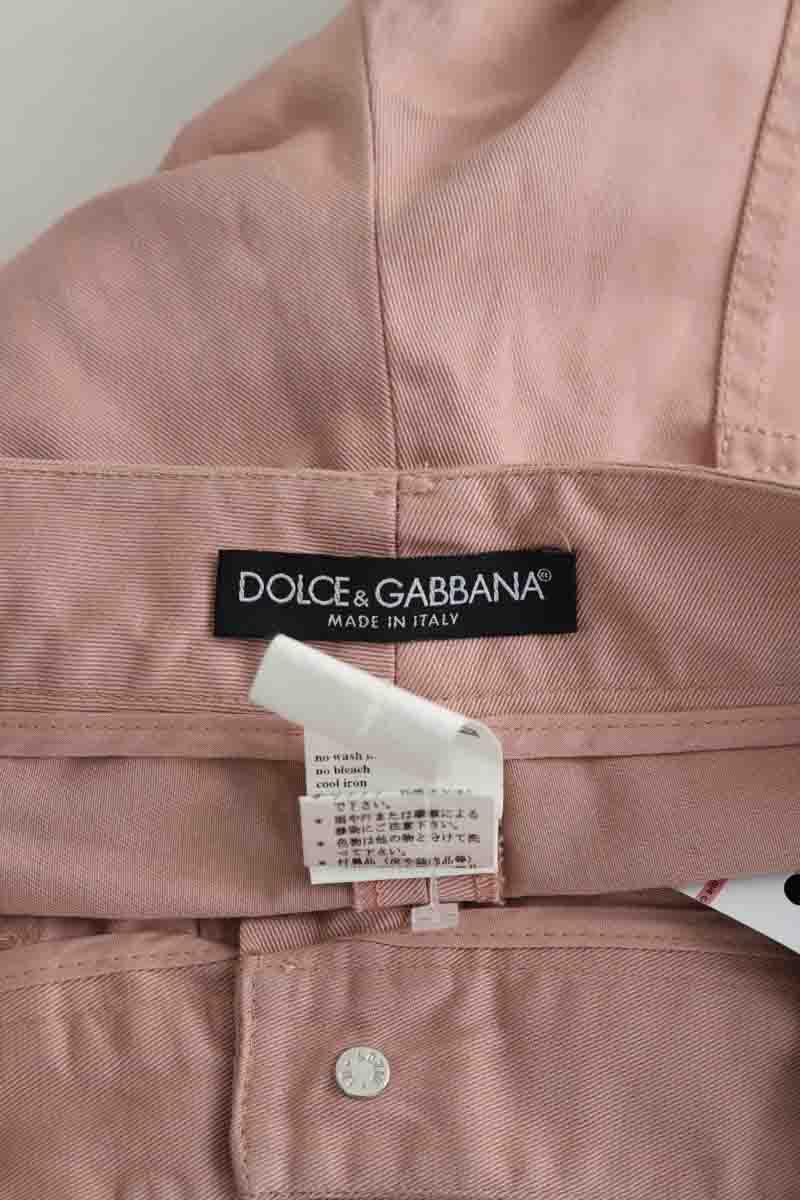 Pantalon droit Dolce & Gabbana  Rose