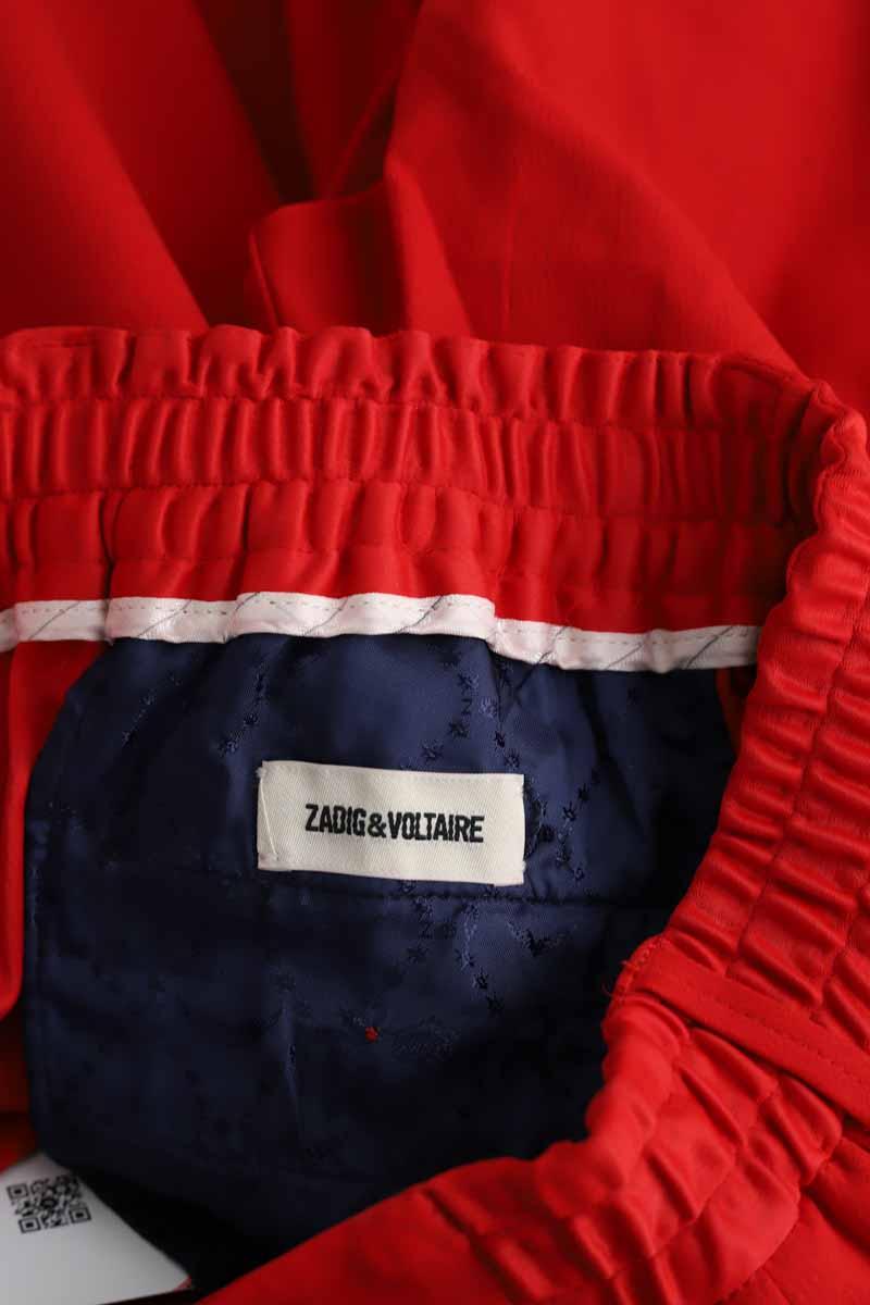 Pantalon droit Zadig & Voltaire  Rouge