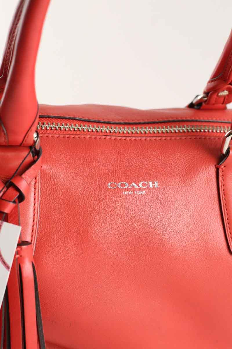 Sac porté épaule Coach  Rouge