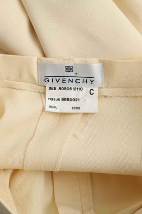 Pantalon droit Givenchy  Ecru