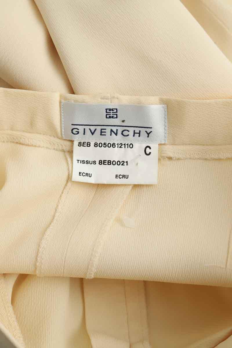 Pantalon droit Givenchy  Ecru