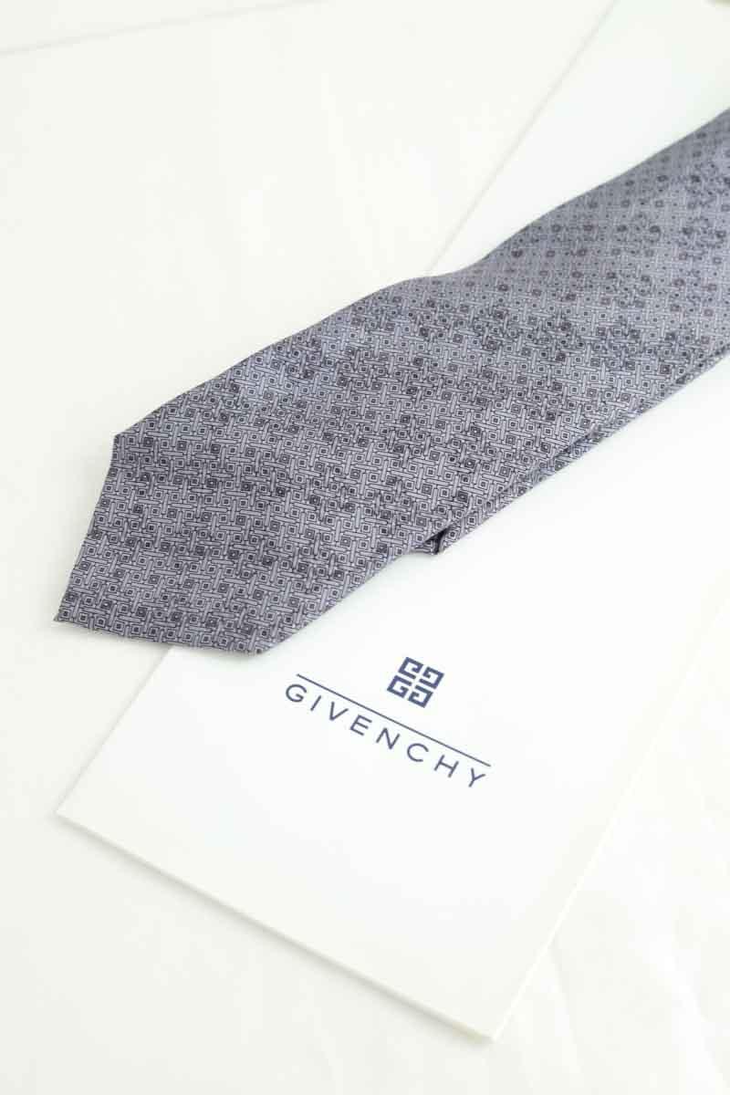 Cravate Givenchy  Gris