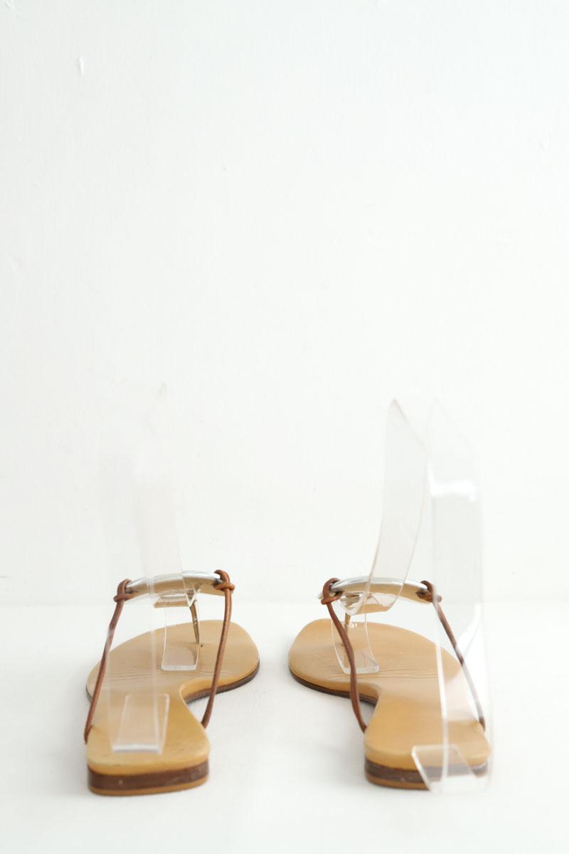 Sandales Hermès  Beige