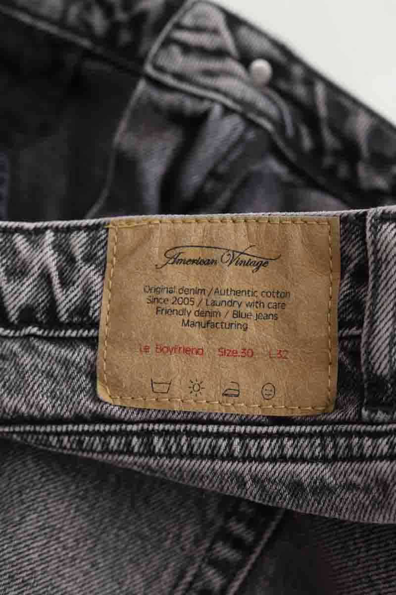 Jean large American Vintage  Gris