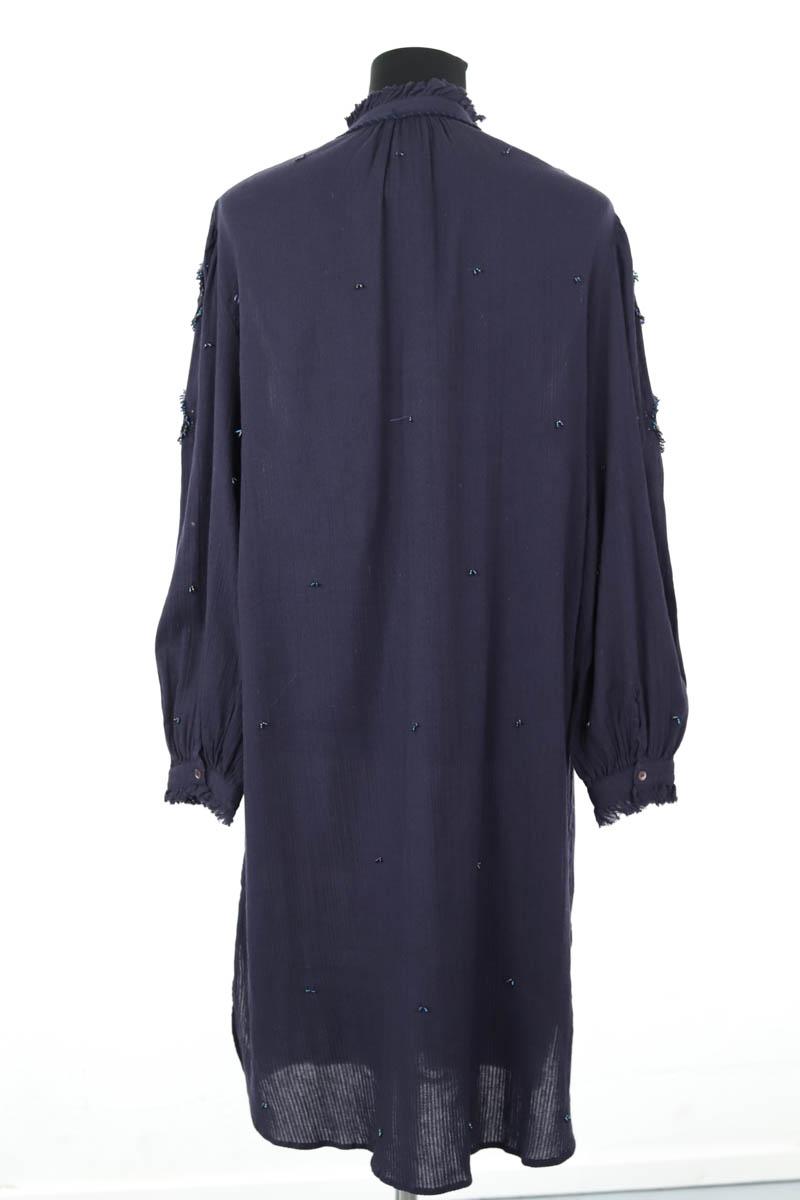 Robe Antik Batik  Marine