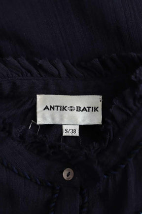 Robe Antik Batik  Marine
