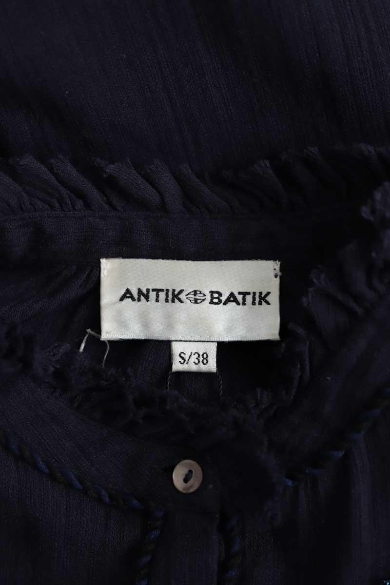 Robe Antik Batik  Marine