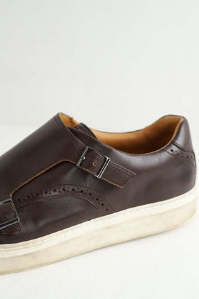 Baskets basses Boss  Marron