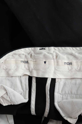 Pantalon droit Maje  Noir