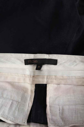 Pantalon droit Maje  Bleu