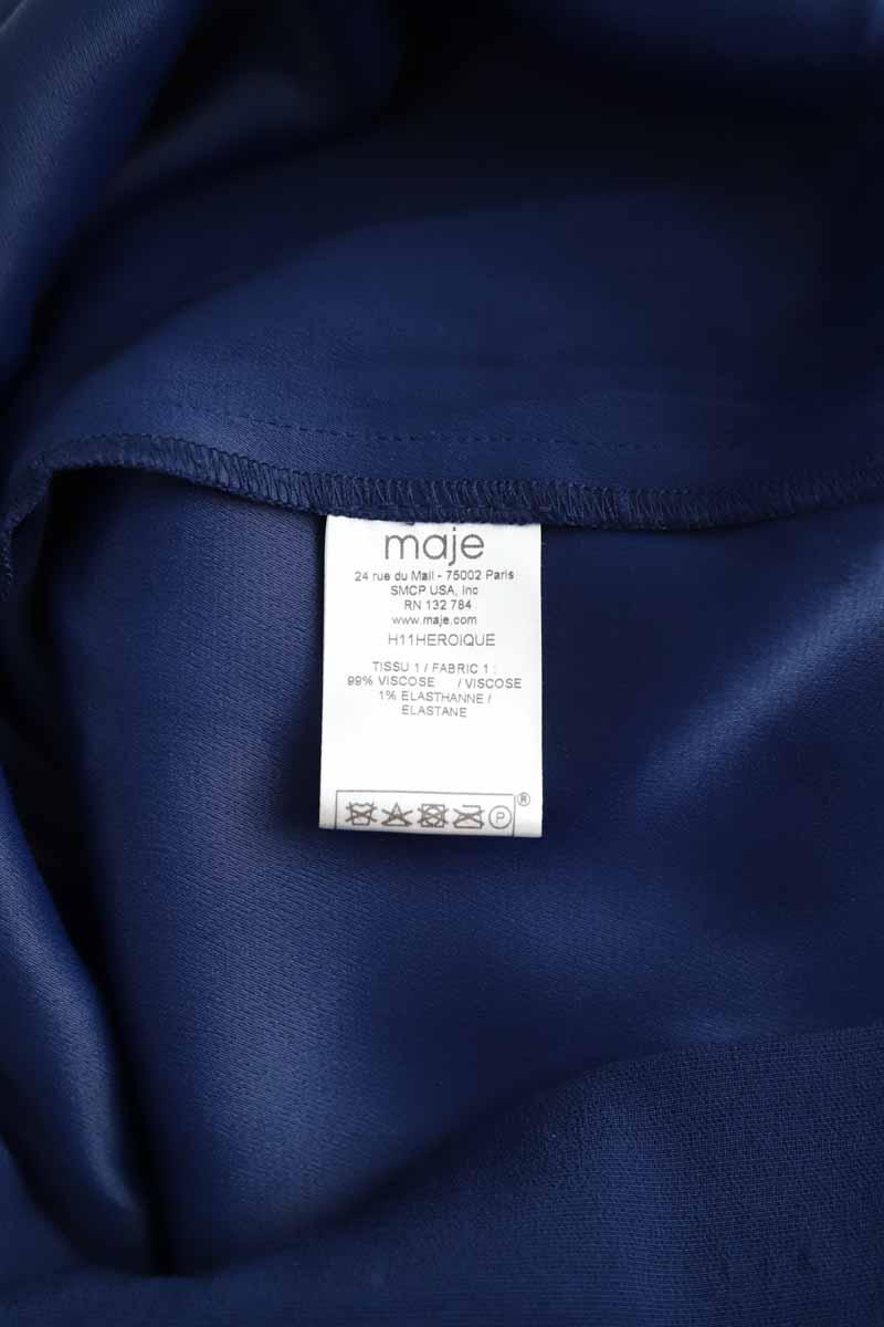 Robe Maje  Bleu