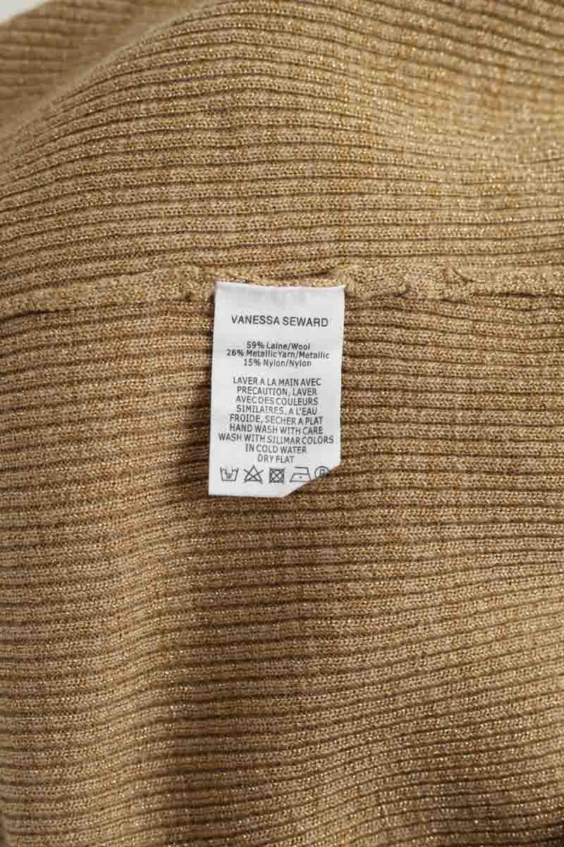 Pull Col roulé Vanessa Seward  Doré