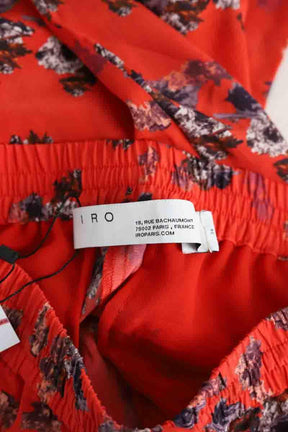 Pantalon large Iro  Rouge