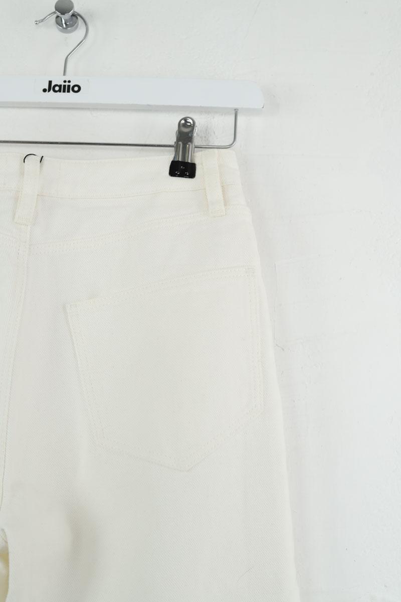Jean large Sézane  Blanc