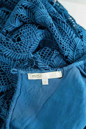 Robe Maje  Bleu