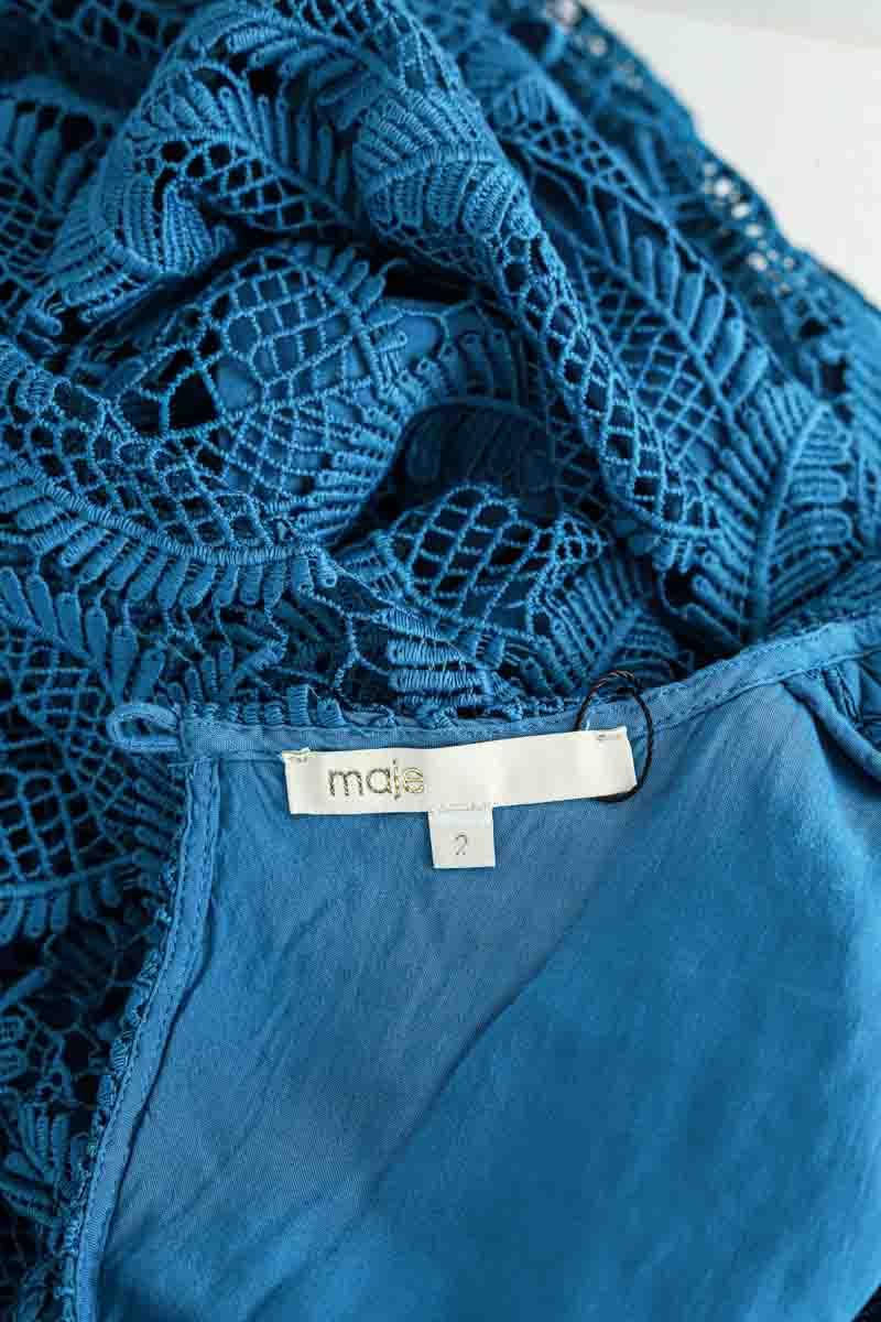 Robe Maje  Bleu
