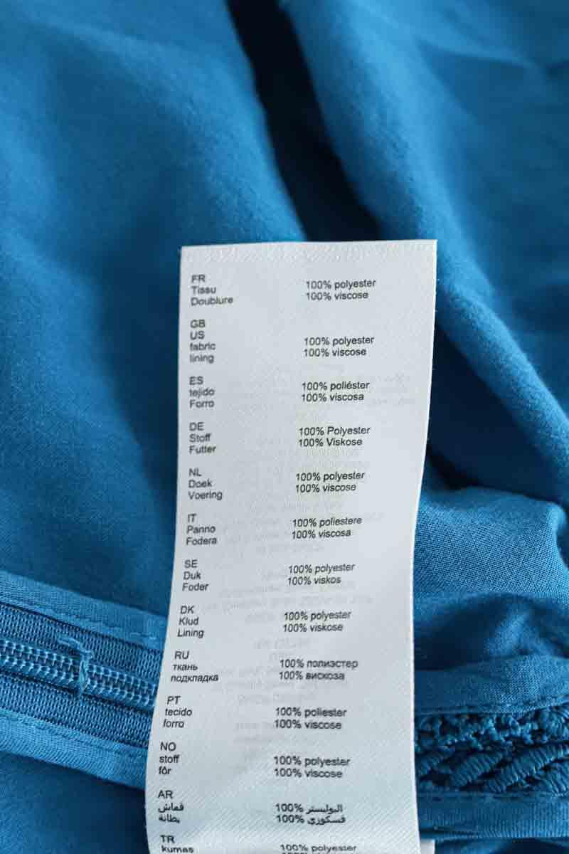 Robe Maje  Bleu