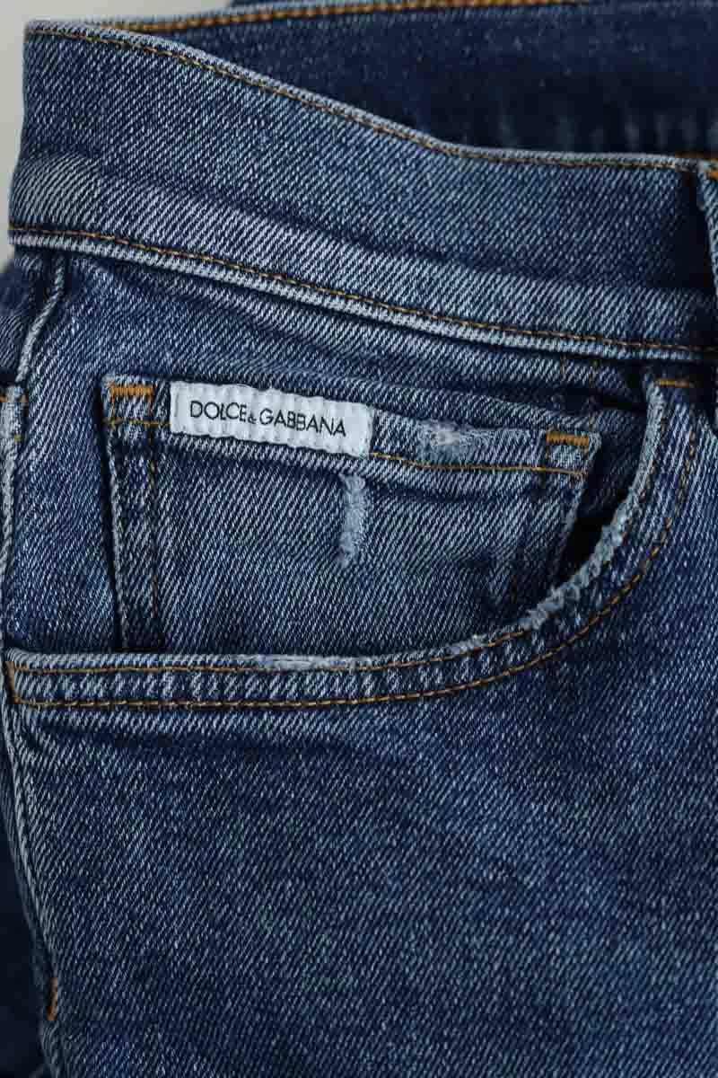 Jean droit Dolce & Gabbana  Bleu