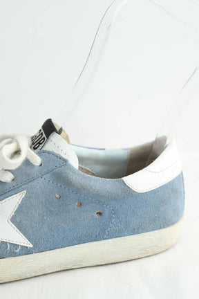 Baskets Golden Goose  Bleu