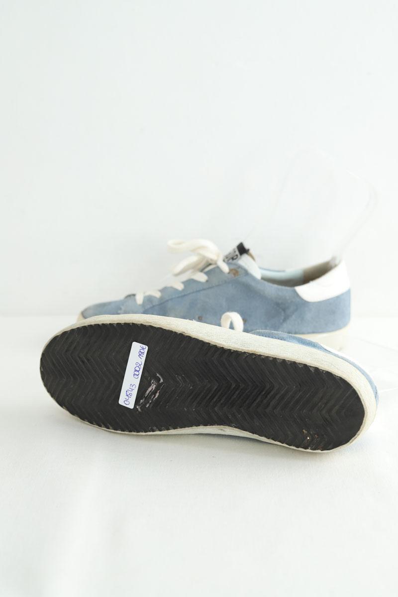 Baskets Golden Goose  Bleu