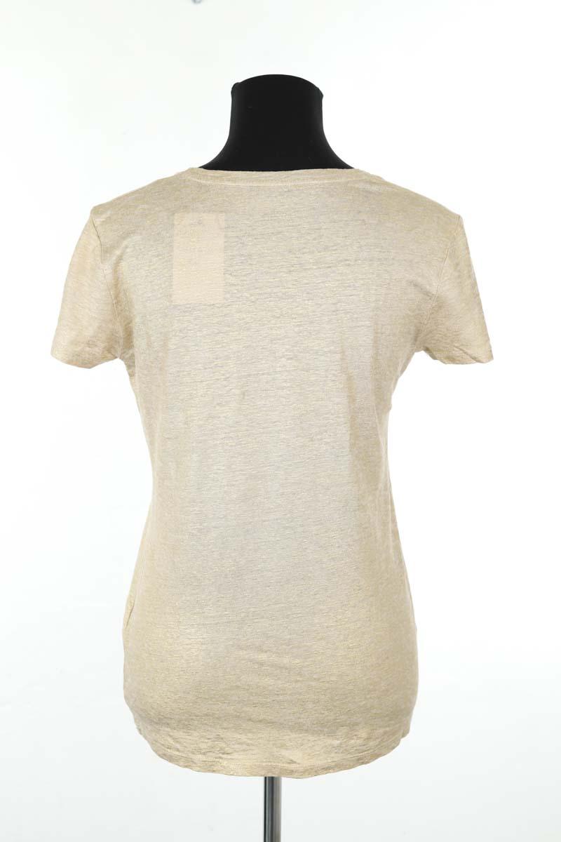 T-shirt Majestic Filatures  Doré
