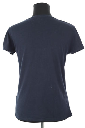 T-shirt Majestic Filatures  Bleu