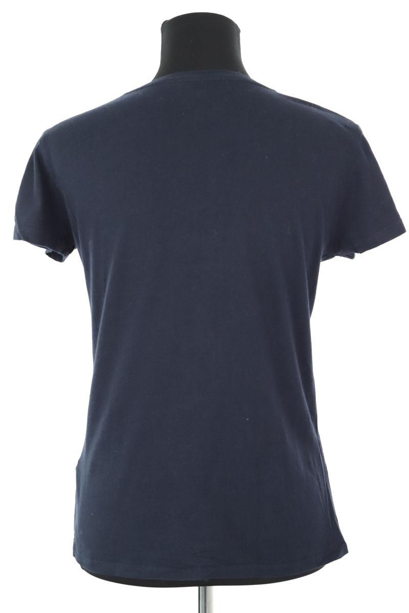 T-shirt Majestic Filatures  Bleu
