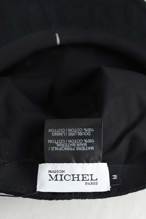 Casquette Maison Michel  Noir