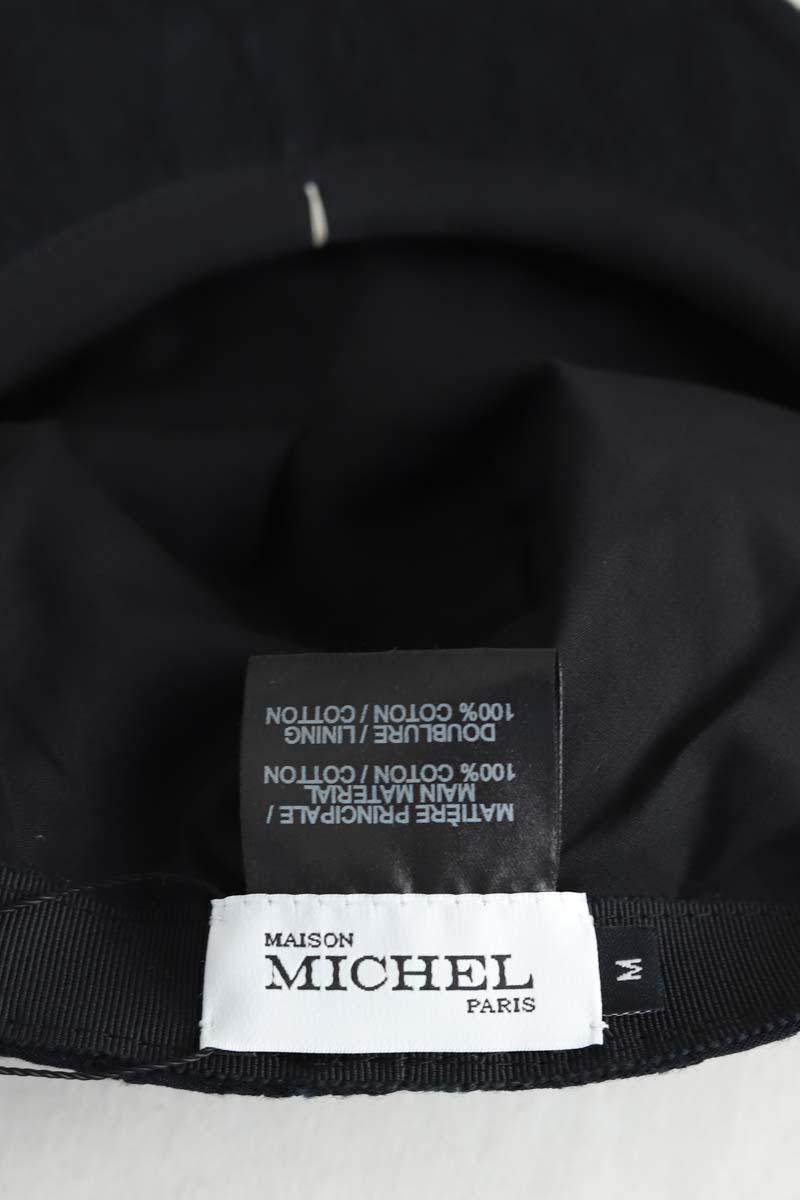 Casquette Maison Michel  Noir
