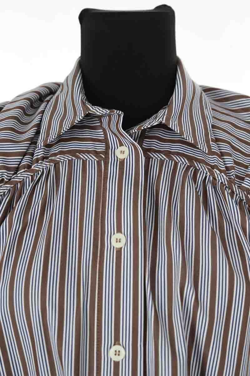 Chemise Tresse  Marron