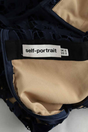 Robe Self-Portrait  Bleu