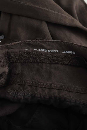 Pantalon droit Closed  Marron