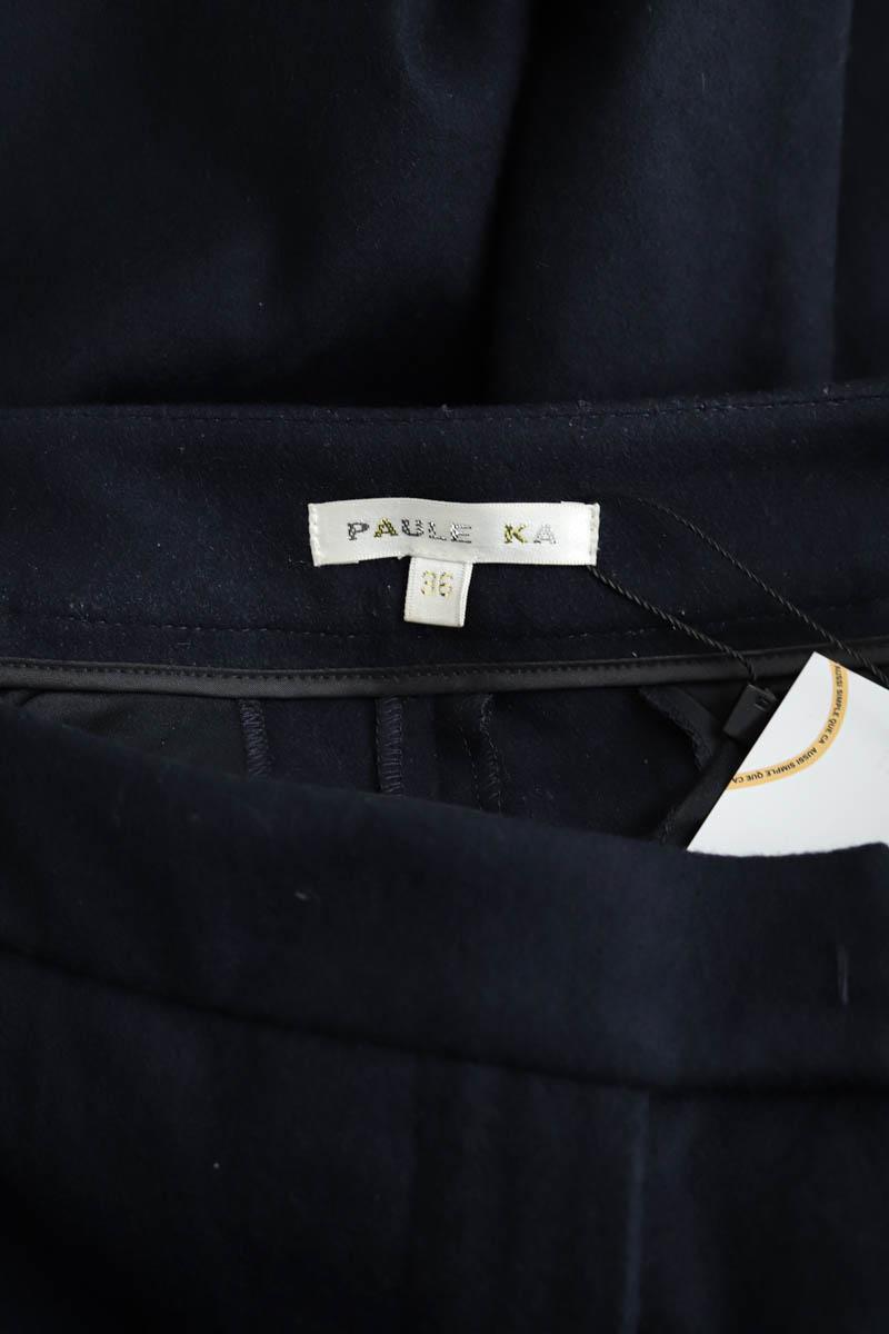 Pantalon droit Paule Ka  Marine