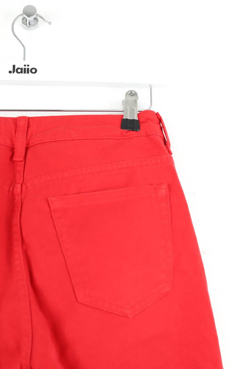 Jean droit Sandro  Rouge