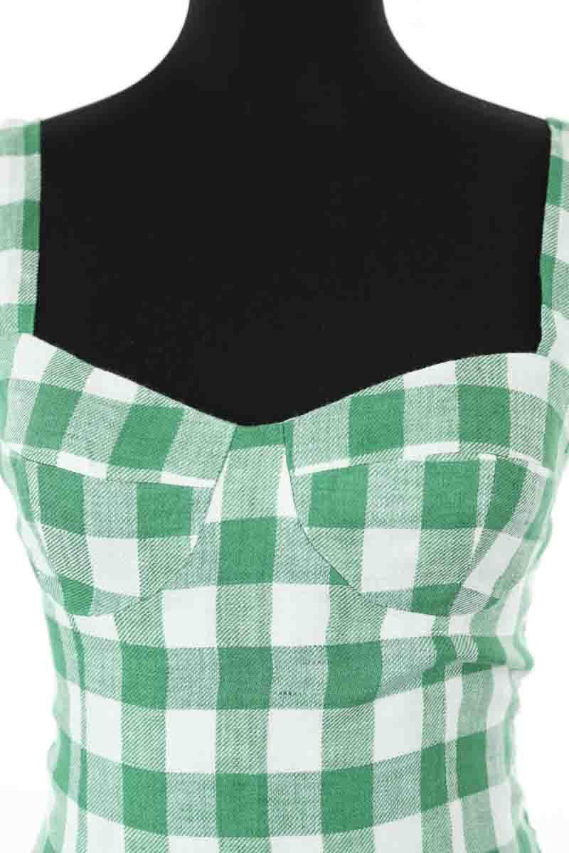 Top sans manche Reformation  Vert