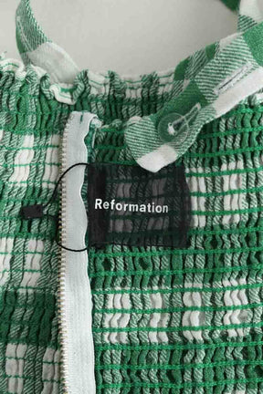 Top sans manche Reformation  Vert