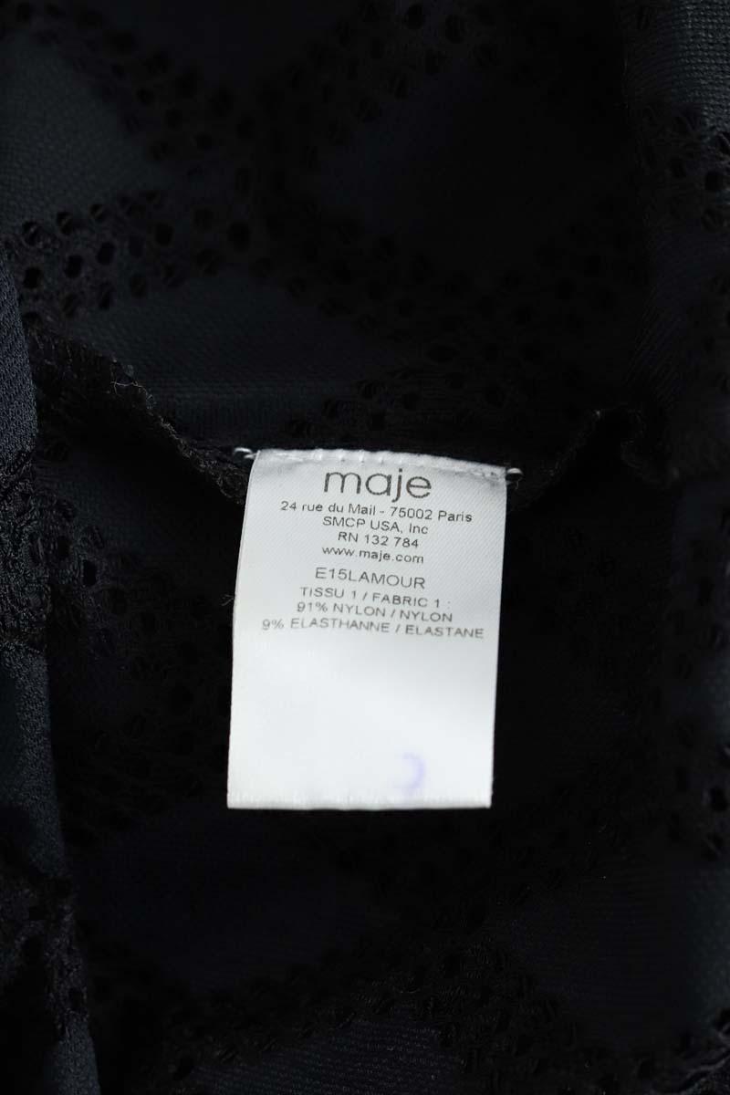 Top Maje  Noir